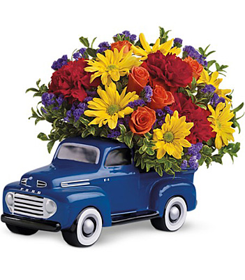 Teleflora's '48 Ford Pickup Bouquet